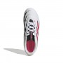 Adidas Predator Club FG/MG J - Branco/Vermelho/Preto